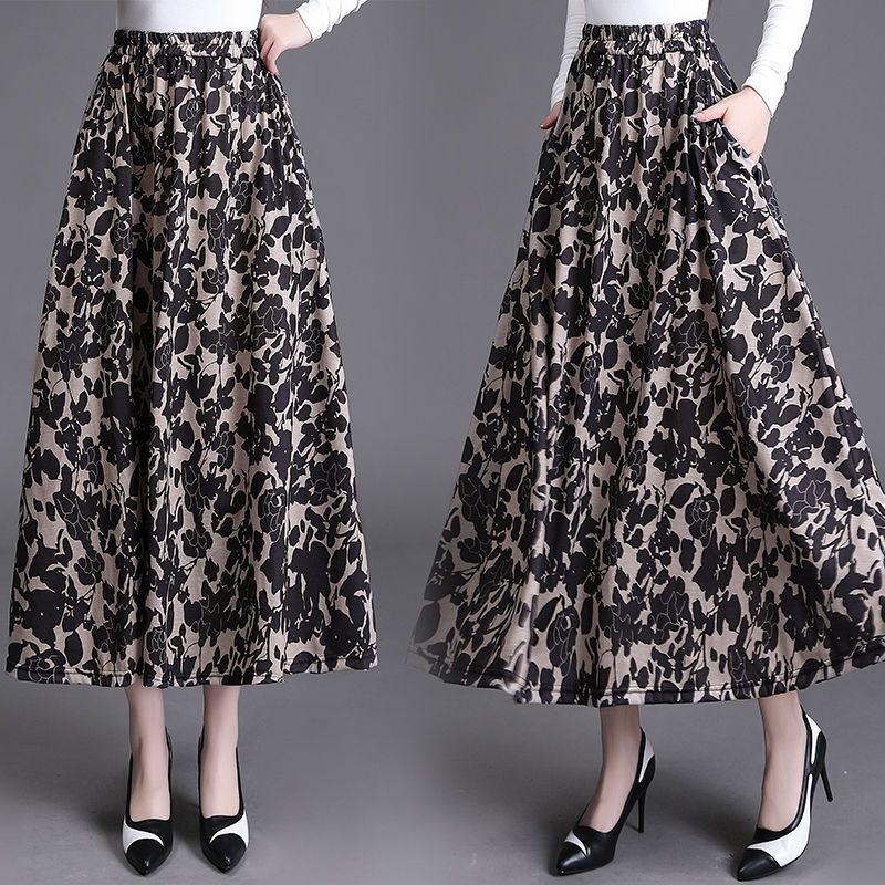 Chân Váy Dài Dáng Chữ a Chất Cotton Dáng Ôm Thời Trang Mùa Hè Hàng Mới Dành Cho Mẹ