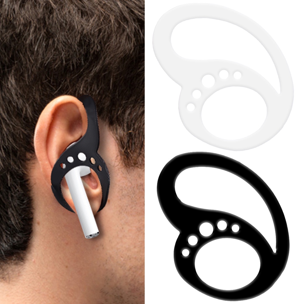 Bộ 2 Khóa Cố Định Tai Nghe Chống Trượt Bằng Silicon