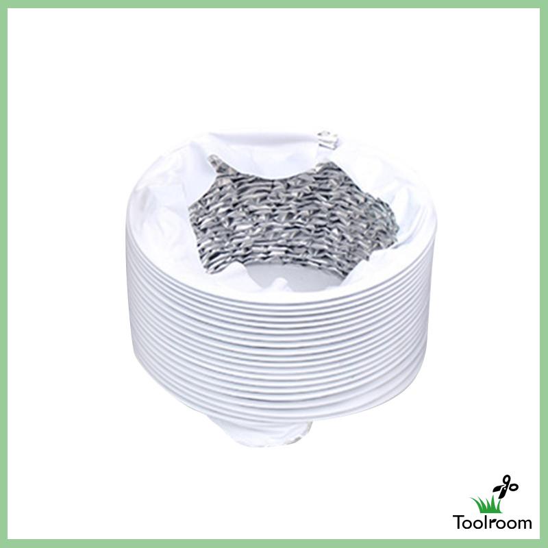 Máy Sấy Ống Thông Hơi Linh Hoạt Bằng Lá Nhôm Dài 19 Feet Cho Máy Giặt