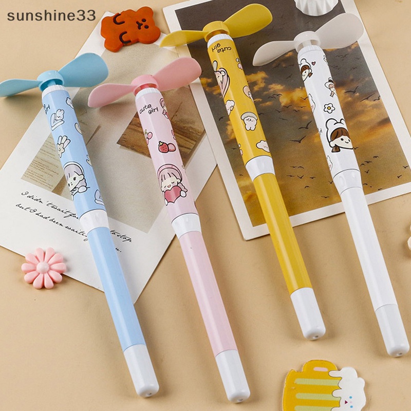 1 Quạt Mini Cầm Tay Hình Cây Bút Dùng Khi Đi Du Lịch