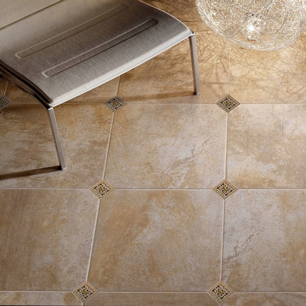 Set 10 Miếng Dán Sàn Nhà Bằng PVC Chống Thấm Nước