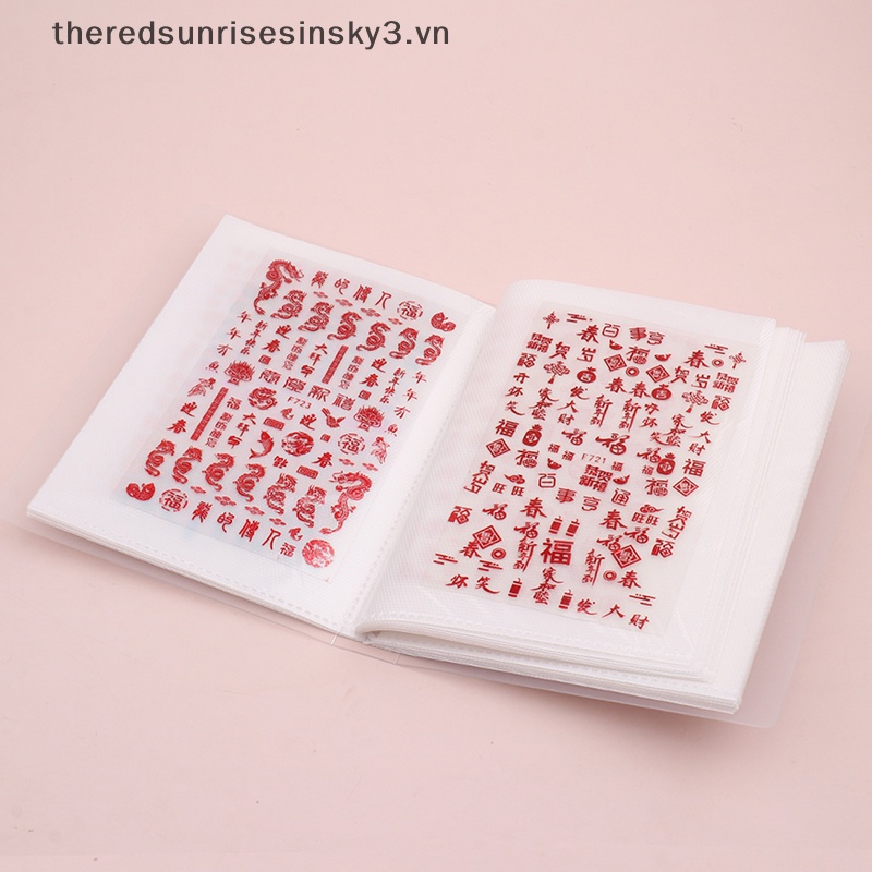 Album Đựng Phụ Kiện Làm Móng Nghệ Thuật Trong Suốt 40 / 80 / 84 Ngăn