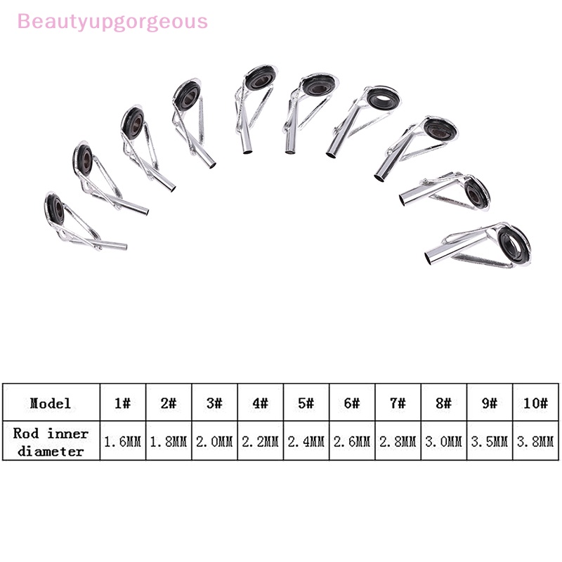 Set 8 Vòng Cố Định Cần Câu Cá Bằng Thép Không Gỉ