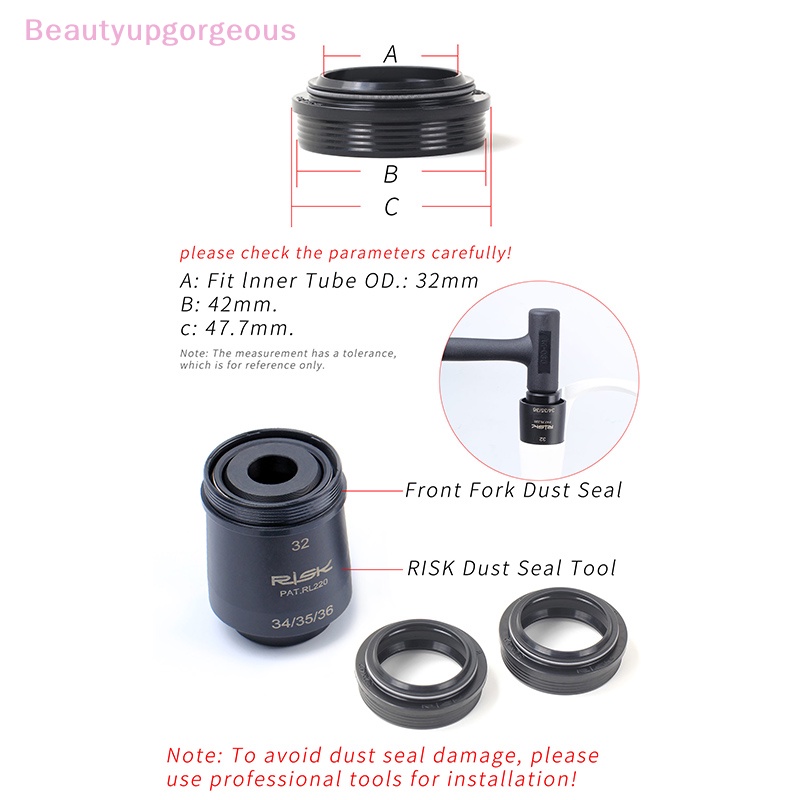 Vòng Xốp Bịt Kín Dầu Chống Bụi Cho Phuộc Trước Xe Đạp Leo Núi