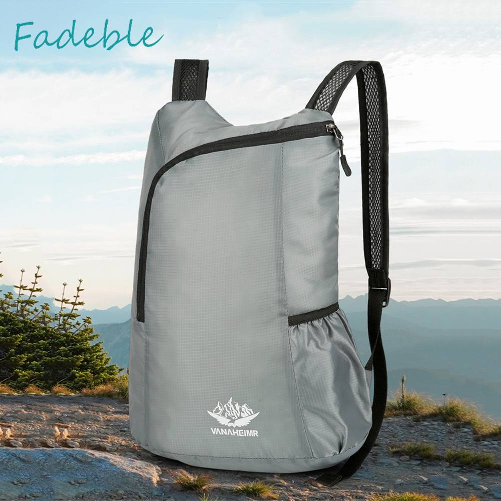 Ba Lô Nylon Sức Chứa Lớn Có Thể Gấp Lại Tiện Dụng