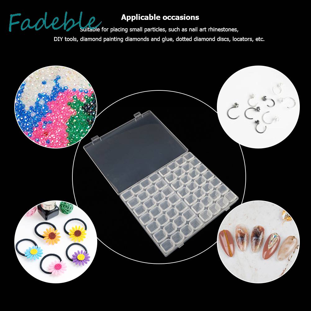 Hộp Đựng Phụ Kiện Trang Trí Móng Tay / Điện Thoại Tiện Dụng DIY