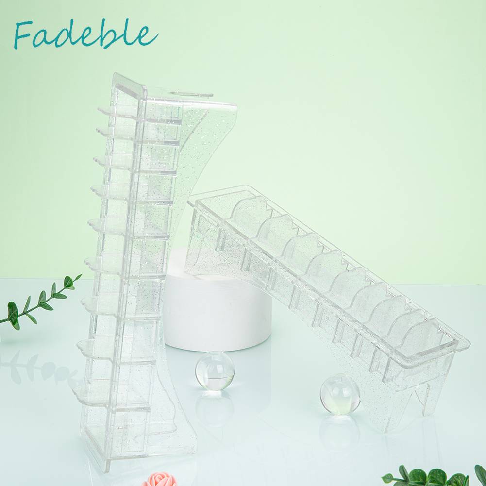 Hộp Đựng Lược Chải Tóc 10 Ngăn Bằng Nhựa Siêu Bền Tiện Dụng Cho Salon