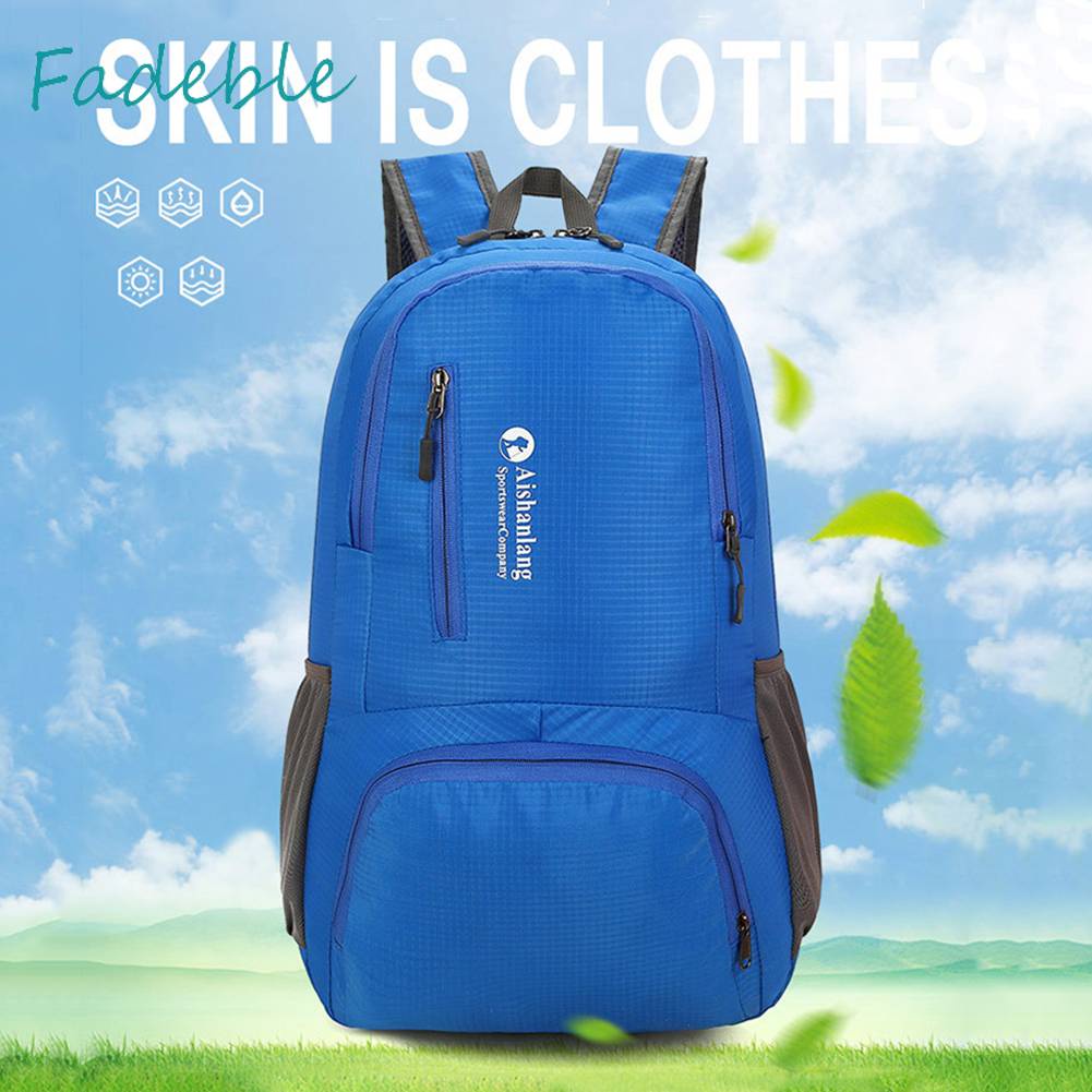 Ba Lô Du Lịch, Leo Núi Dây Đeo Vai, Gấp Được, Chất Liệu Nylon