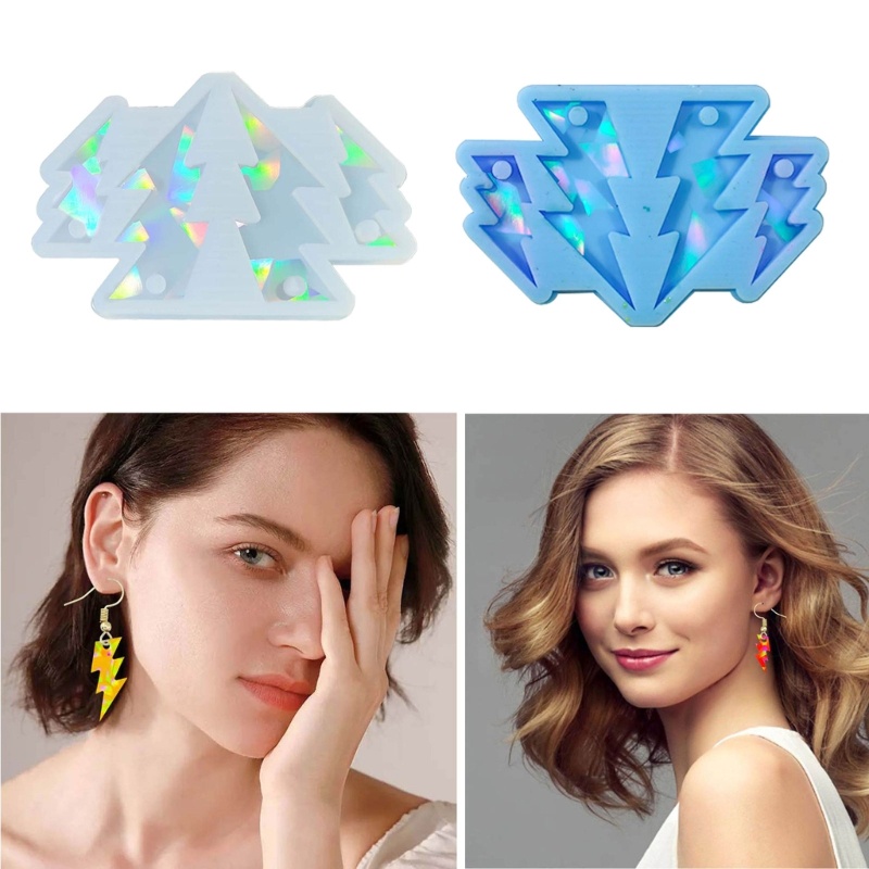 Khuôn Silicone Hình Tia Chớp Dùng Làm Trang Sức