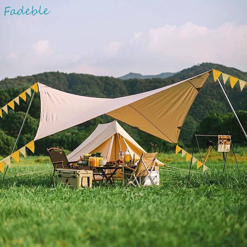 Cờ Tam Giác Treo Lều Cắm Trại Ngoài Trời Tiện Dụng