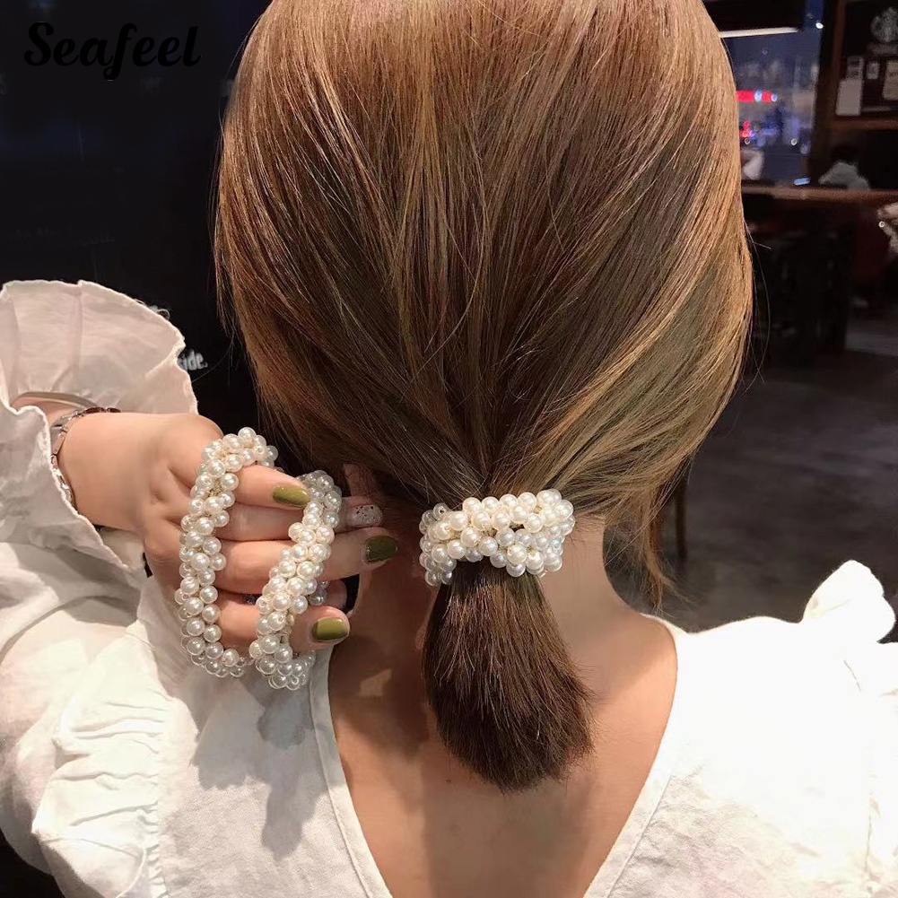 Dây Buộc Tóc Kiểu Gợn Sóng Thời Trang Mùa Hè Cho Nữ