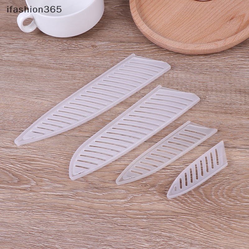 Set 4 Tấm Bọc Lưỡi Dao 3 5 7 8 inch Tiện Dụng Cho Nhà Bếp