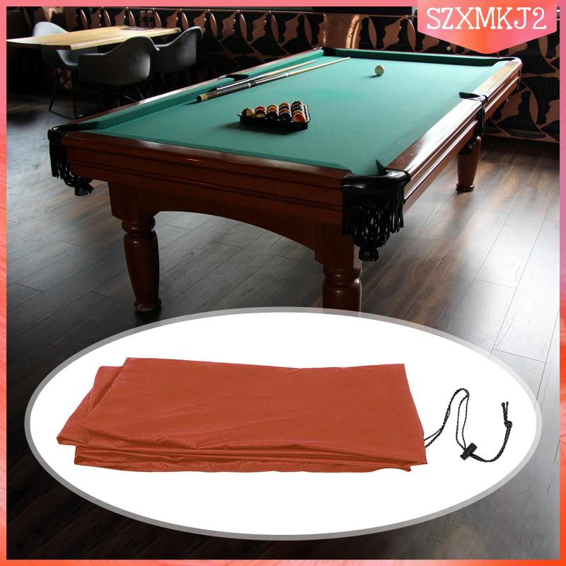 Vỏ Bọc Bảo Vệ Bàn Bida Bằng Vải Oxford Chống Bụi Chống Nước Có Dây Rút