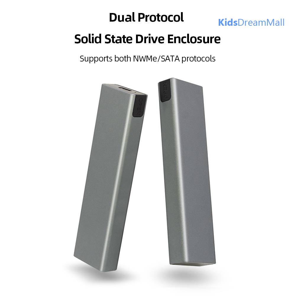 Ổ Cứng Giao Thức Kép M.2 NVME SATA 5 / 10Gbps Cho 2230 / 2242 / 2260 / 2280 SSD