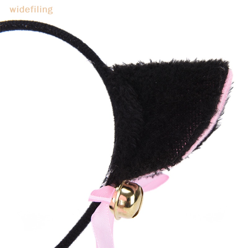 Cài Tóc Tai Mèo Đính Chuông Thời Trang 2017 Cho Nữ