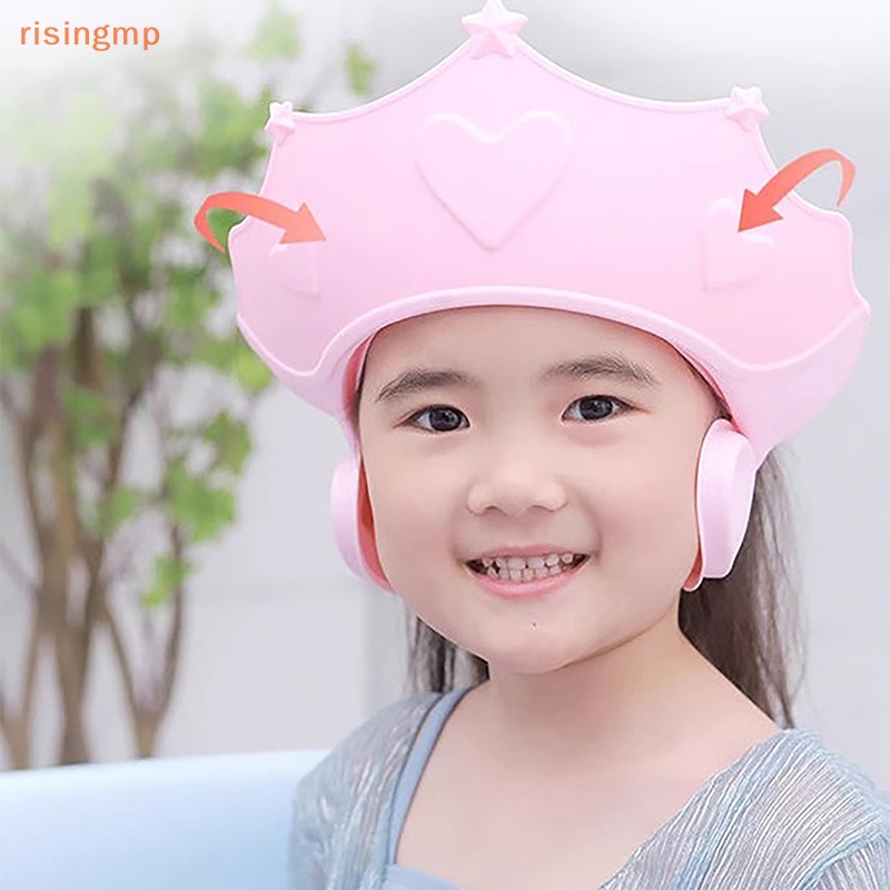 Mũ Tắm Mềm Mại Bảo Vệ Đầu Có Thể Điều Chỉnh Cho Bé