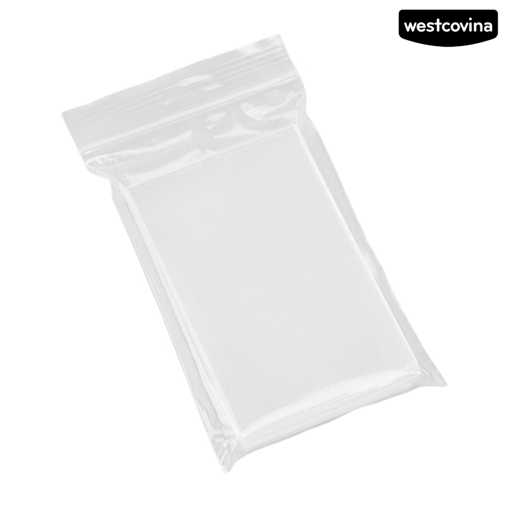 [WSTN]✎Set 50 Miếng Bọc Thẻ Trong Suốt Dày Dặn Chống Trầy Xước Không Chứa Axit