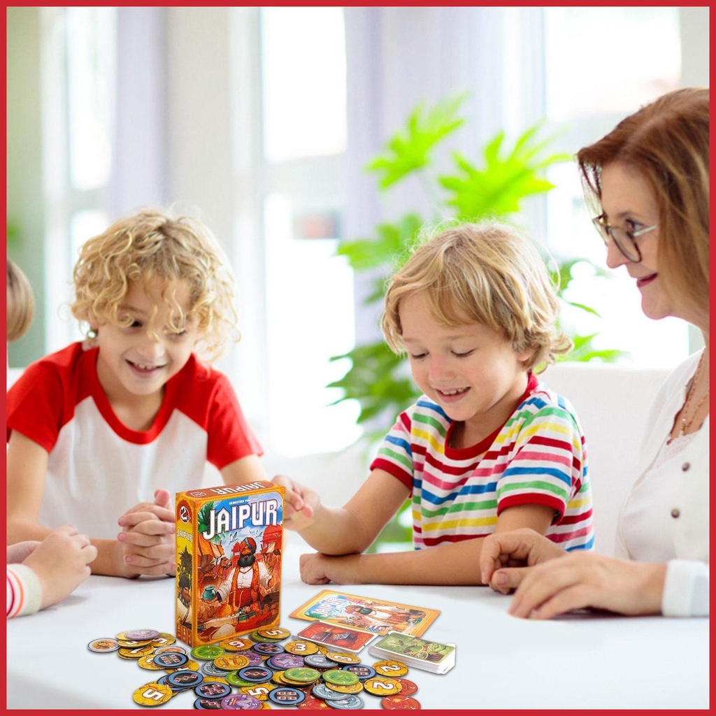 Bộ Trò Chơi Board Game Jaipur Cho Gia Đình