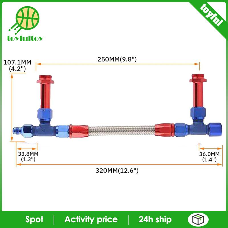 Dây Dẫn Nhiên Liệu Bằng Thép Không Gỉ 8 &quot;Thông Dụng Cho 4150