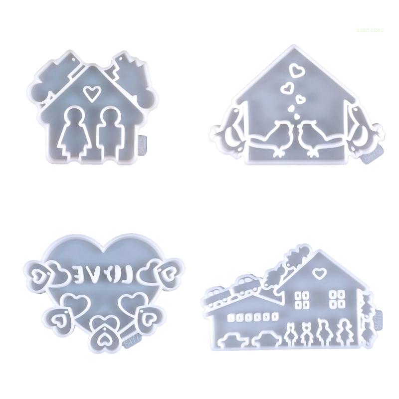 Khuôn Silicone Treo Chìa Khóa Gắn Tường Tiện Dụng