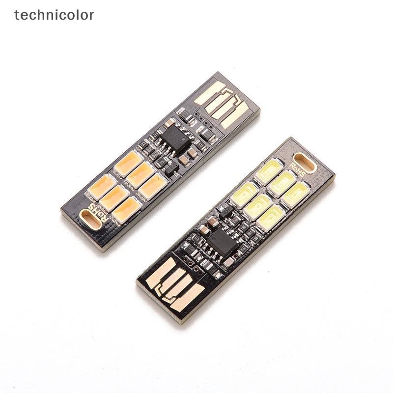 Đèn Ngủ 6 Bóng LED Công Tắc Cảm Ứng USB Di Động Đa Ứng Dụng Cho Hoạt Động Ngoài Trời