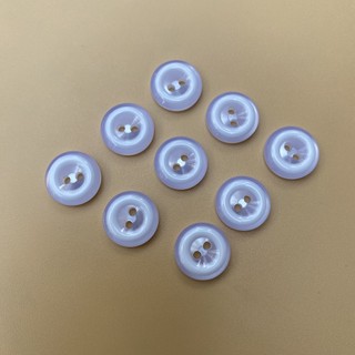 (Set 10 cái) Nút Áo Sơ Mi Trơn Màu Size 12mm (1.2cm)