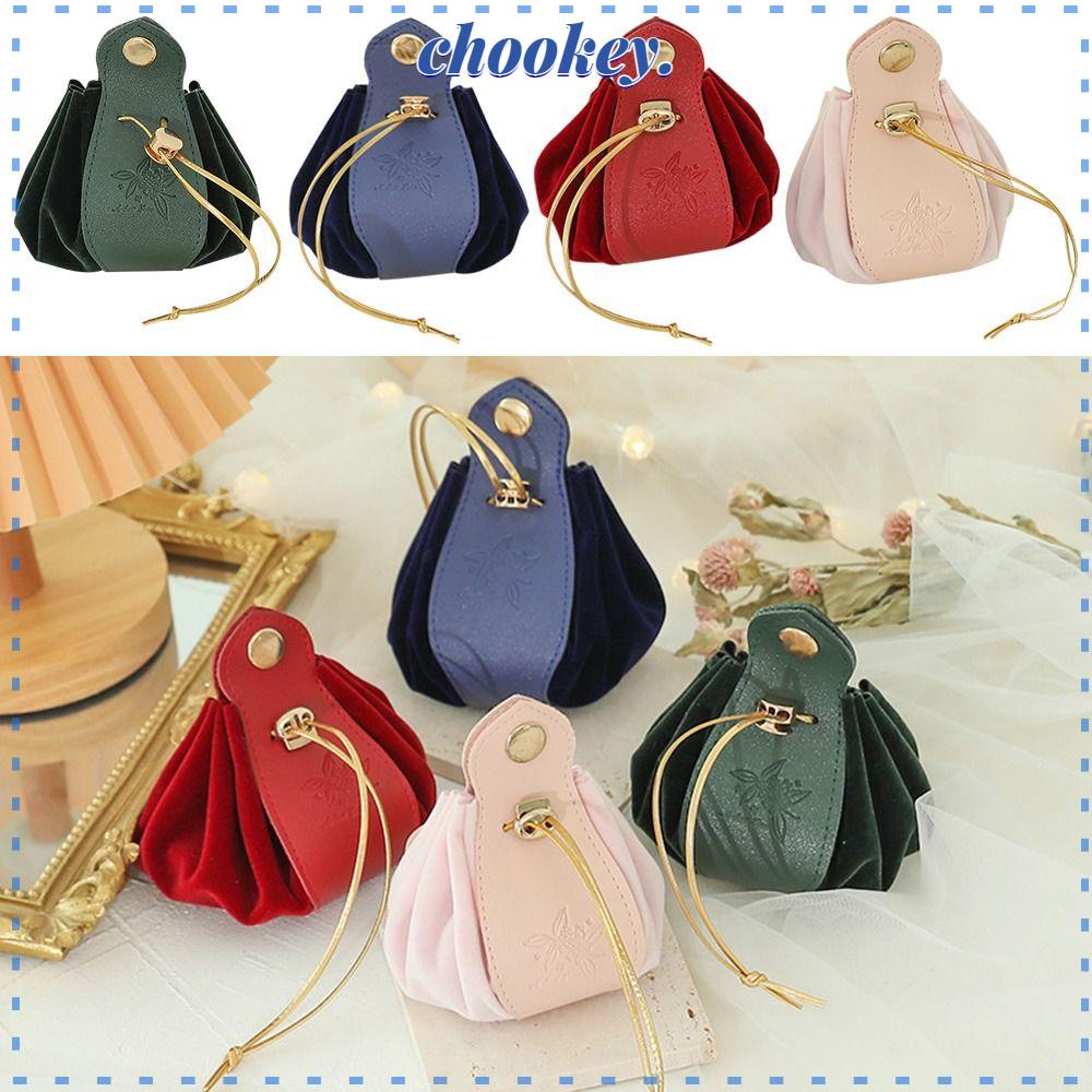 CHOOKEY Túi Dây Rút Đựng Kẹo Tiệc Sinh Nhật Sáng Tạo