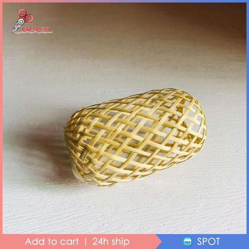 Vỏ Bọc Đèn Trần Bằng Tre Dệt Kiểu Cổ Điển Trang Trí Nội Thất