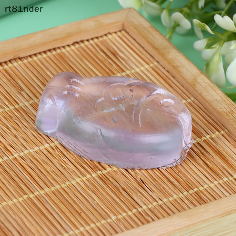 Rt Đồ Chơi Khối Đá Xốp Squishy Giảm Stress Hình Cá Mini Màu Trong Suốt Cho Bé