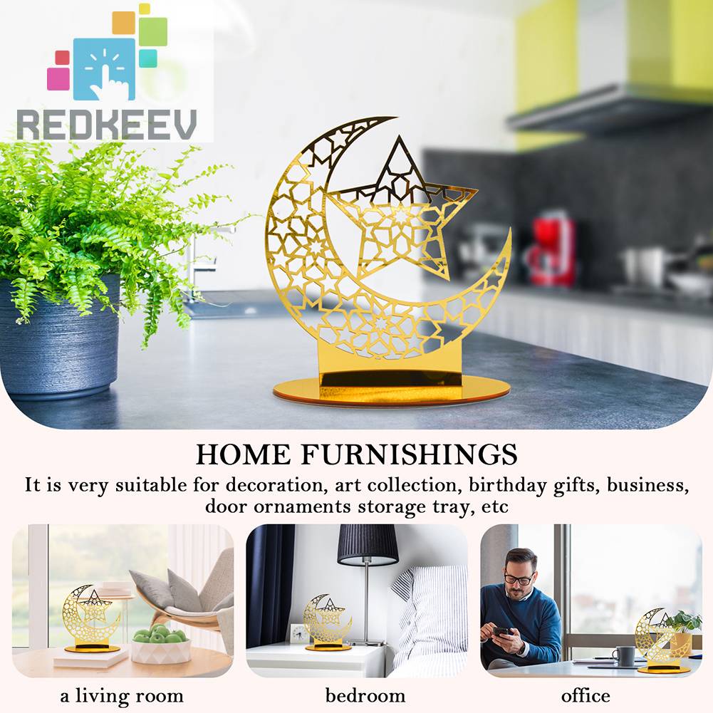 Gương Trang Trí Để Bàn Bằng Acrylic Thiết Kế Tiện Lợi Dễ Dùng