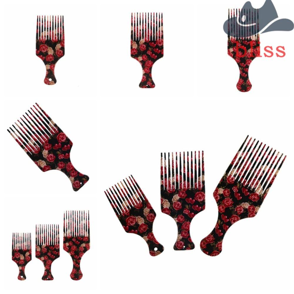 BLISS Lược Chải Tóc Răng Dài Chống Tĩnh Điện Massage Da Đầu Chuyên Nghiệp