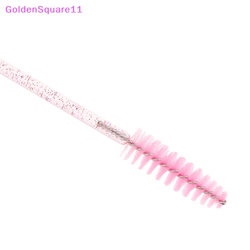 Set 10 Cọ Chuốt Lông Mày Chống Bụi Có Thể Tái Sử Dụng Thiết Kế Tai Thỏ