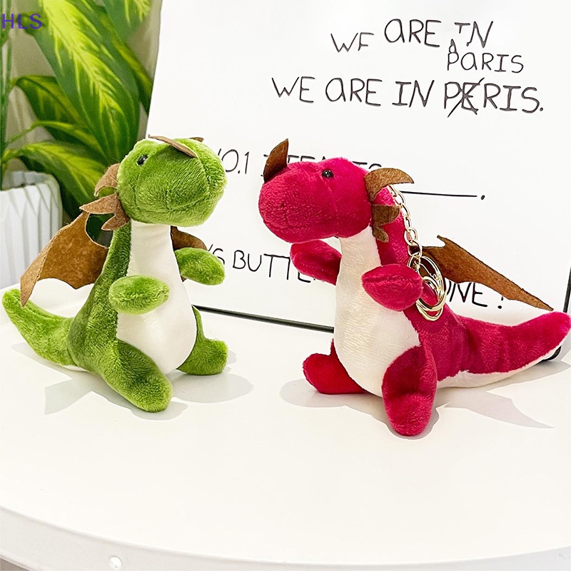 1 Móc Khóa Khủng Long Nhồi Bông Dễ Thương