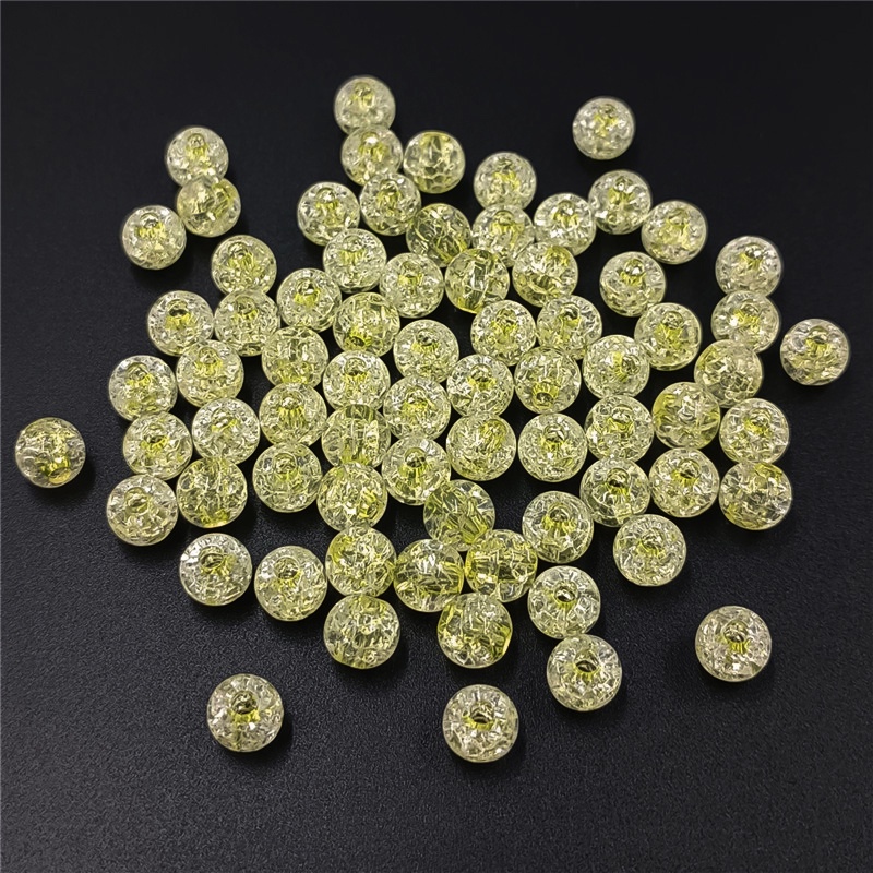 Set 10 Hạt Acrylic Tròn 8-16mm Làm Trang Sức Thời Trang DIY