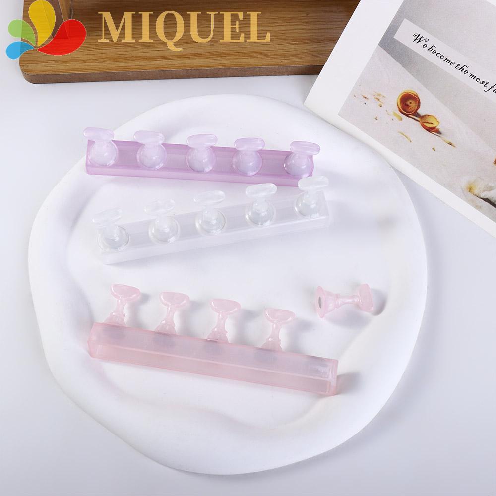 MIQUEL Set 5 Giá Đỡ Móng Tay Giả Trưng Bày Tiện Lợi Dành Cho Luyện Tập Làm Móng Nghệ Thuật