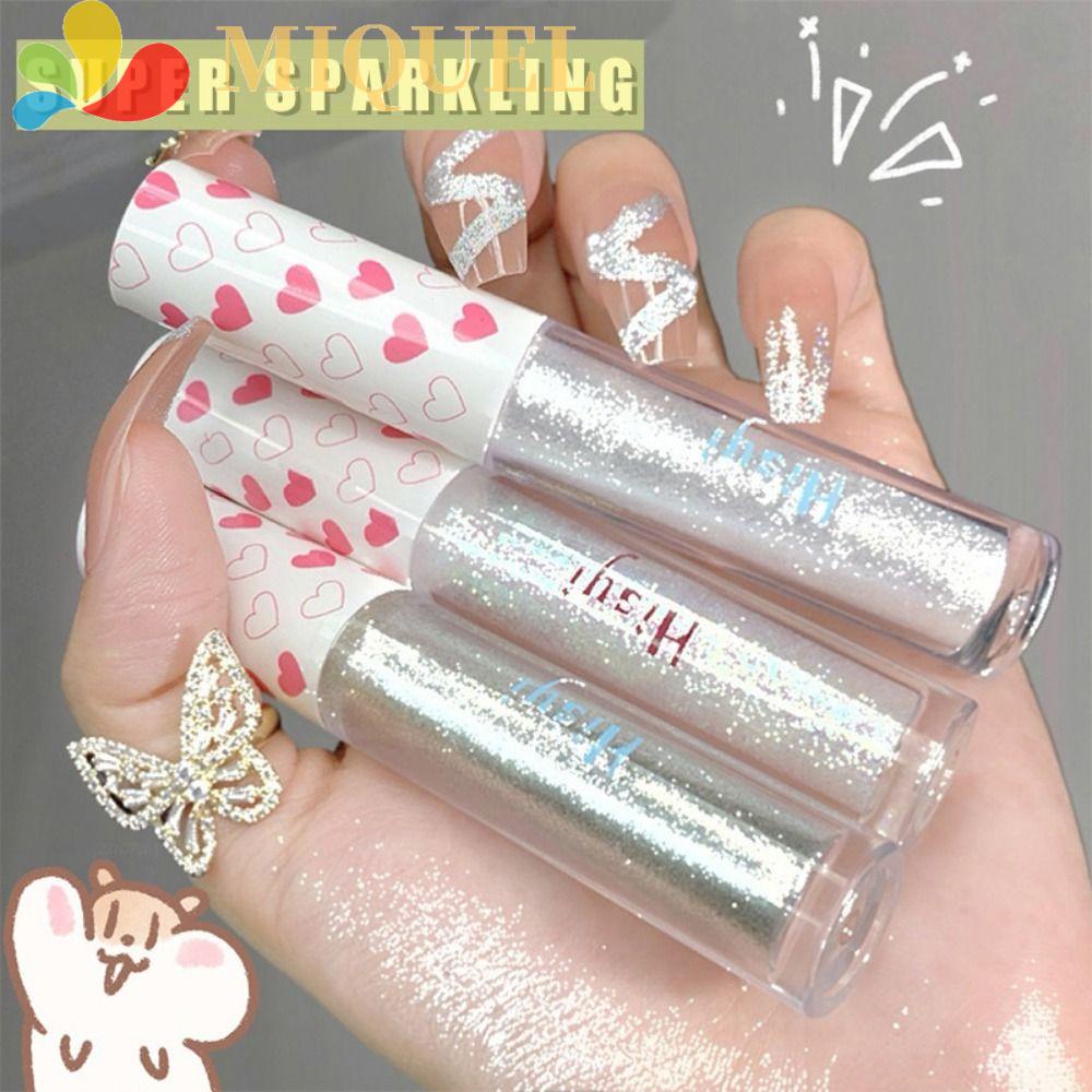 MIQUEL Phấn Mắt Dạng Lỏng Ánh Kim Tuyến Lấp Lánh Trang Điểm Nổi Bật