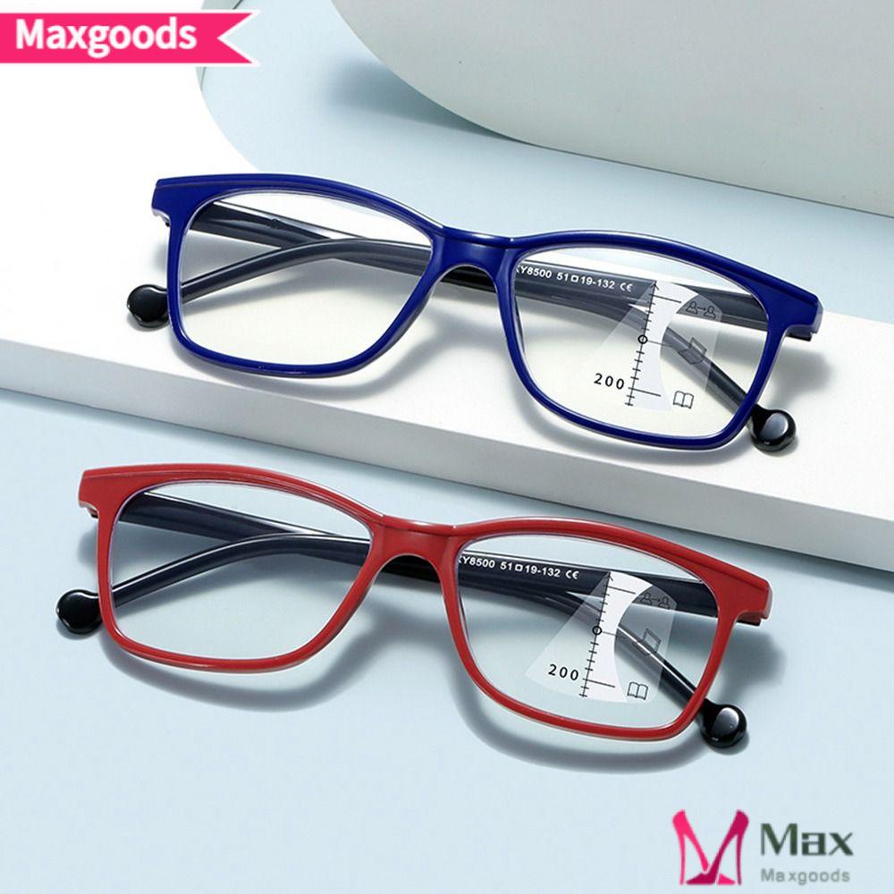 MAXG Kính Đọc Sách Chống Ánh Sáng Xanh Phong Cách Vintage Thời Trang