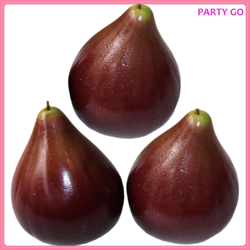 Set 3 Trái Cây Giả Bằng Nhựa Dùng Trang Trí