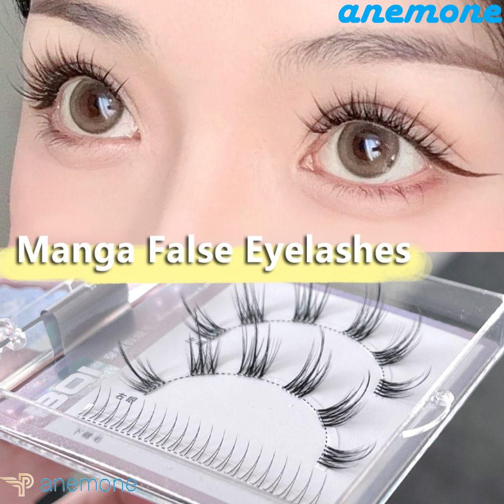 ANEMONE Lông Mi Giả Mềm Mại Trong Suốt Tái Sử Dụng Được Dành Cho Nữ