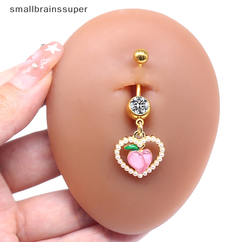 Khuyên Rốn Thép Không Gỉ Trang Trí Hình Nơ / Ngôi Sao / Mặt Trăng Thời Trang Sáng Tạo SBS