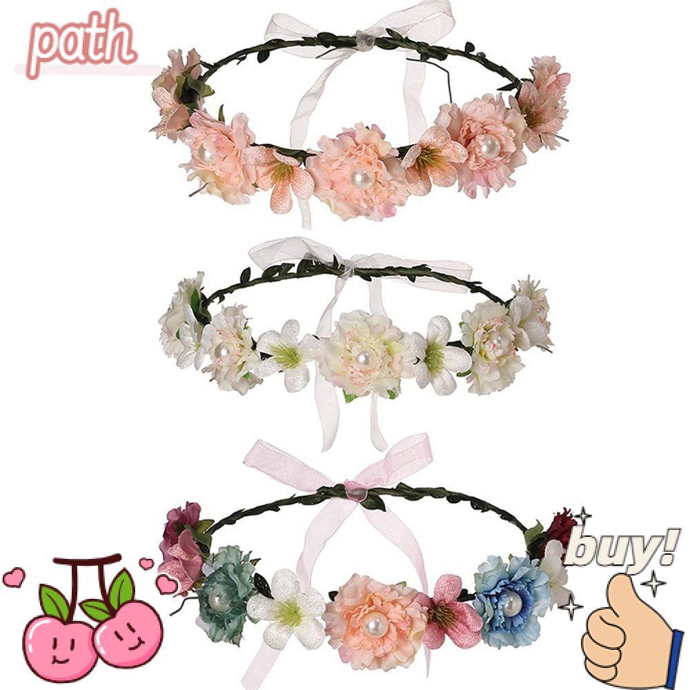 PATH Vòng Hoa Cài Tóc Thời Trang