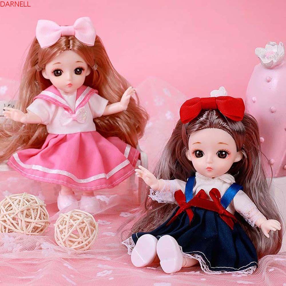 DARNELL Búp Bê BJD 1 / 12 BJD OB11 Có Khớp Chuyển Động Thời Trang
