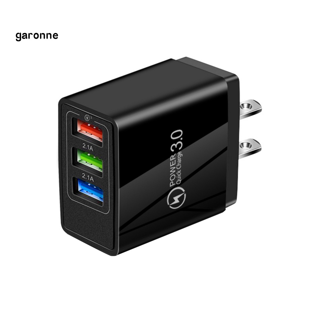 Tẩu Sạc Nhanh 3 Cổng Usb PD36W QC30 Mini Cho Gia Đình / Văn Phòng