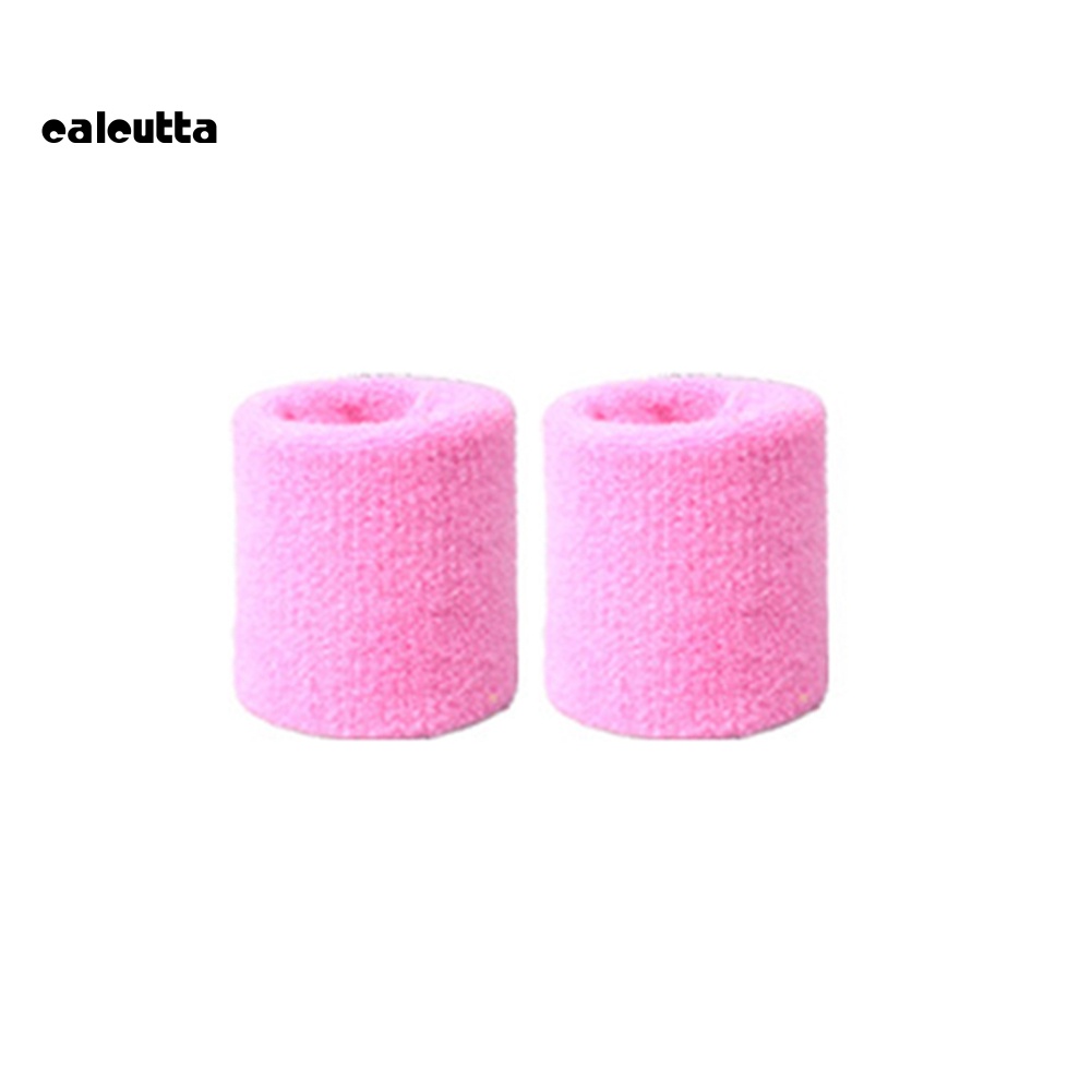 Set 2 Băng Quấn Bảo Vệ Cổ Tay Thấm Hút Mồ Hôi Khi Chơi Thể Thao