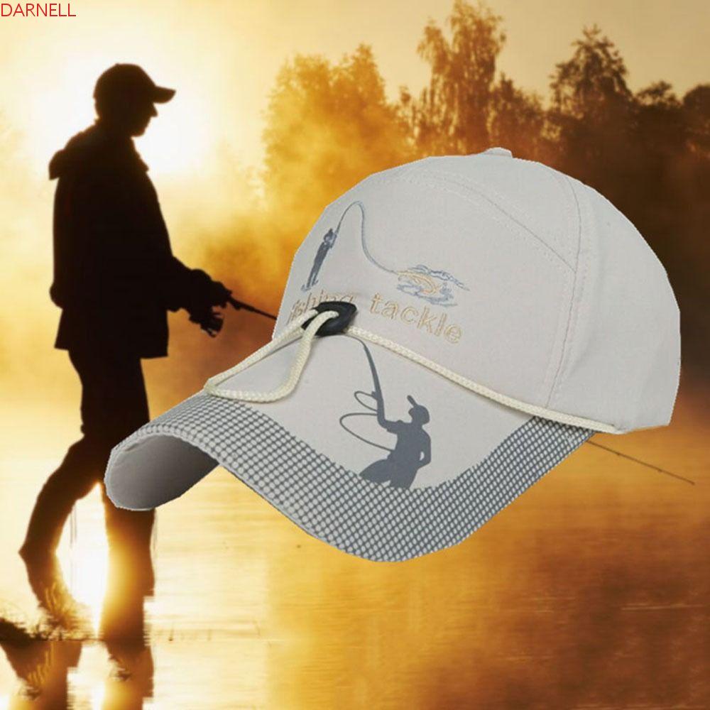 DARNELL Mũ Lưỡi Trai Phối Lưới In Chữ Phong Cách Hàn Quốc Thời Trang Mùa Hè Cho Nam Và Nữ