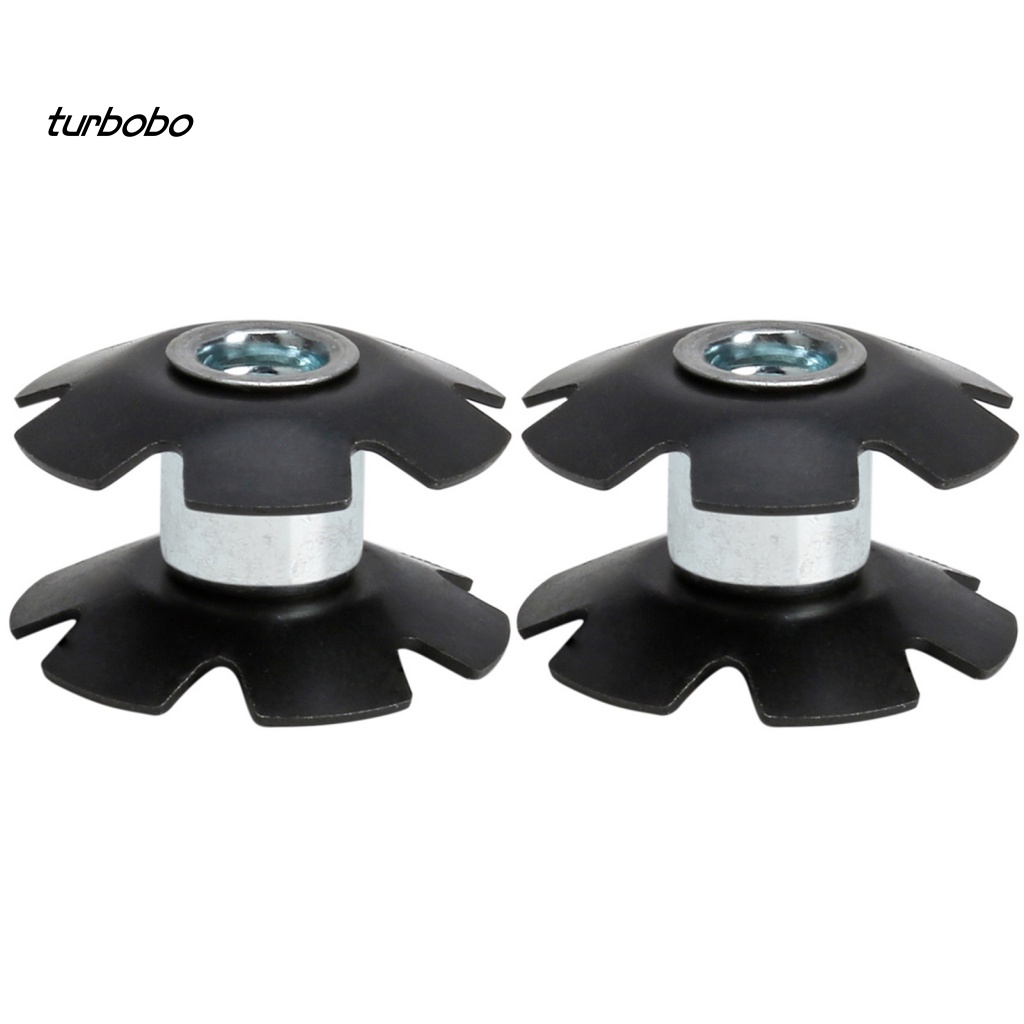 Set 2 Nút Tai Nghe Chống Oxy Hóa Bằng Thép Không Gỉ Trọng Lượng Nhẹ Dành Cho Xe Đạp