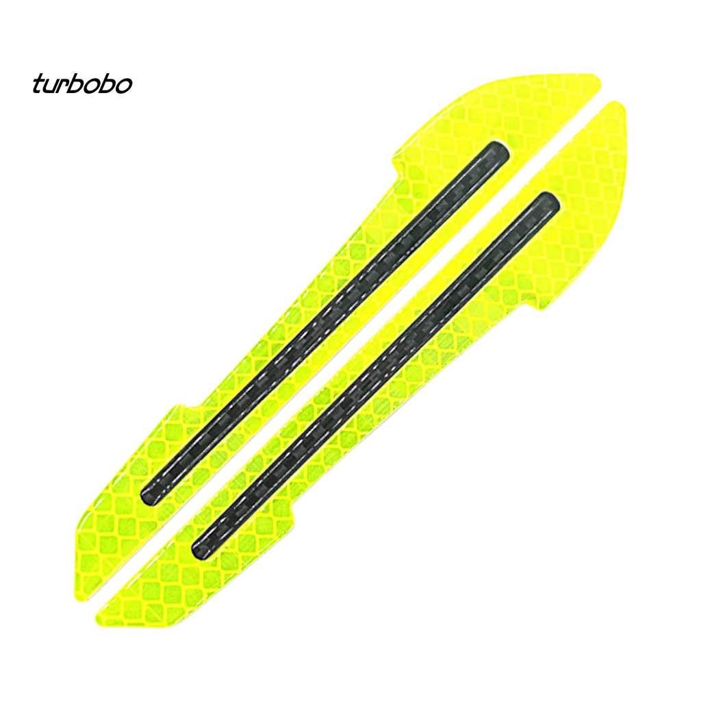 1 Cặp Miếng Dán Phản Quang Cảnh Báo Chống Mài Mòn Cho Xe Hơi