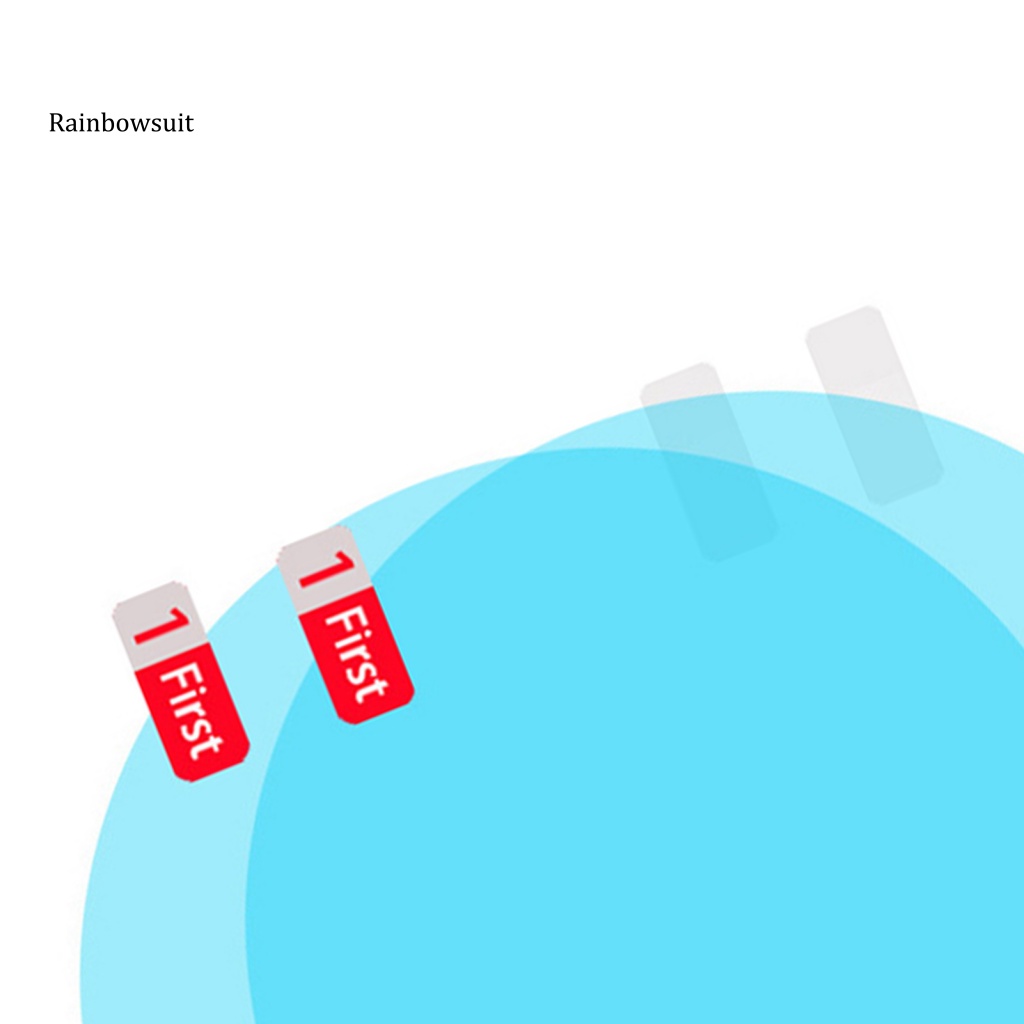 1 Cặp Phim Dán Gương Chiếu Hậu Chống Trầy Xước / Chống Tia Cực Tím / Chống Thấm Nước / Chống Sương Mù Cho Xe Hơi