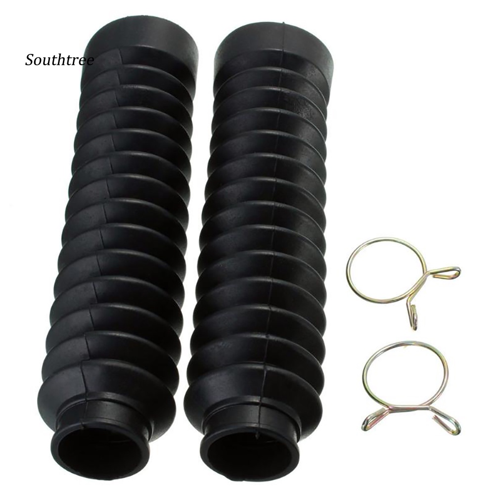 Bộ 2 Vỏ Bọc Phuộc Trước Xe Máy Chống Bụi Bẩn / Sốc Tiện Dụng