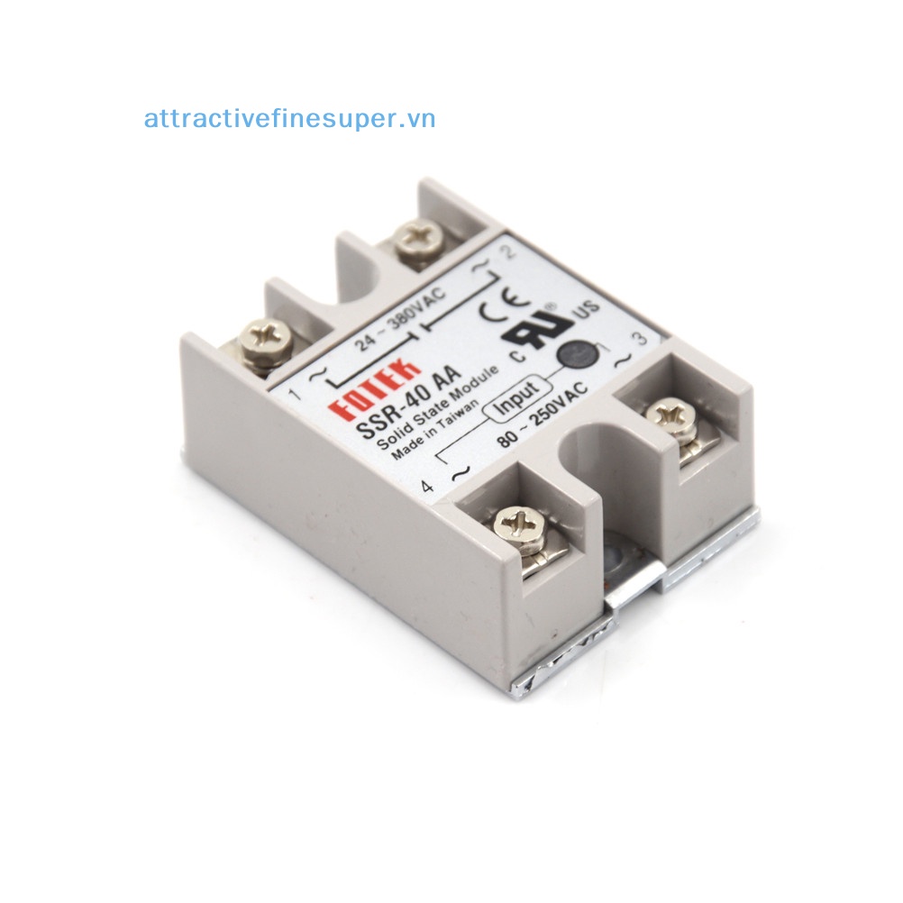 Rơ Le Trạng Thái Nước AFS SSR-40AA-H 40A 80-250V AC Đến 90-480V AC SSR 40AA